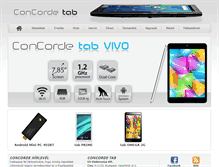 Tablet Screenshot of concordetablet.com